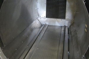 Inside view of composite autoclave system